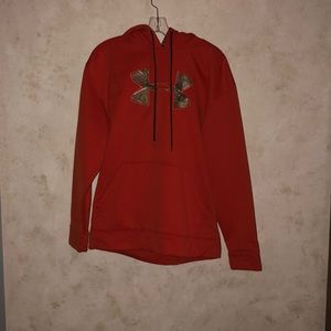 Orange Under Amour Sweatshirt